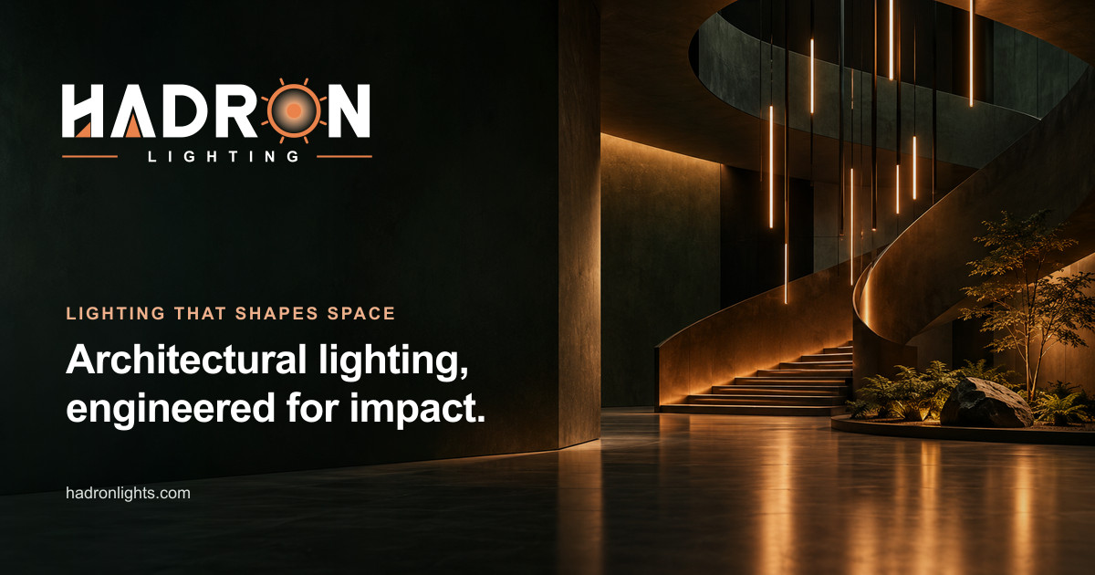 Hadron Lights facade lighting project